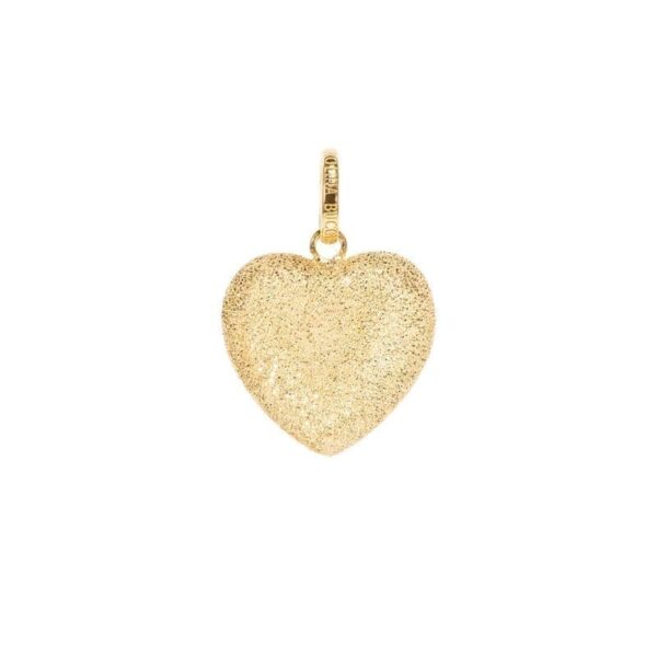 Florentine Finish Small Cuore Pendant