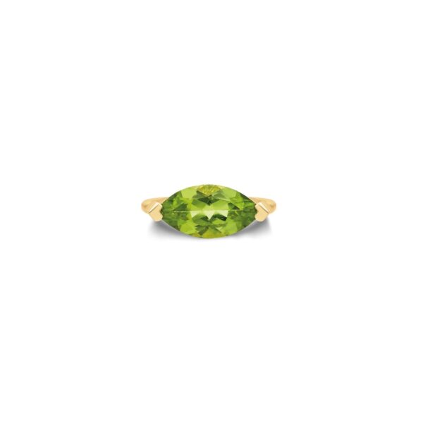´Sera“ Floating Marquise Ear Cuff - Peridot - Image 2