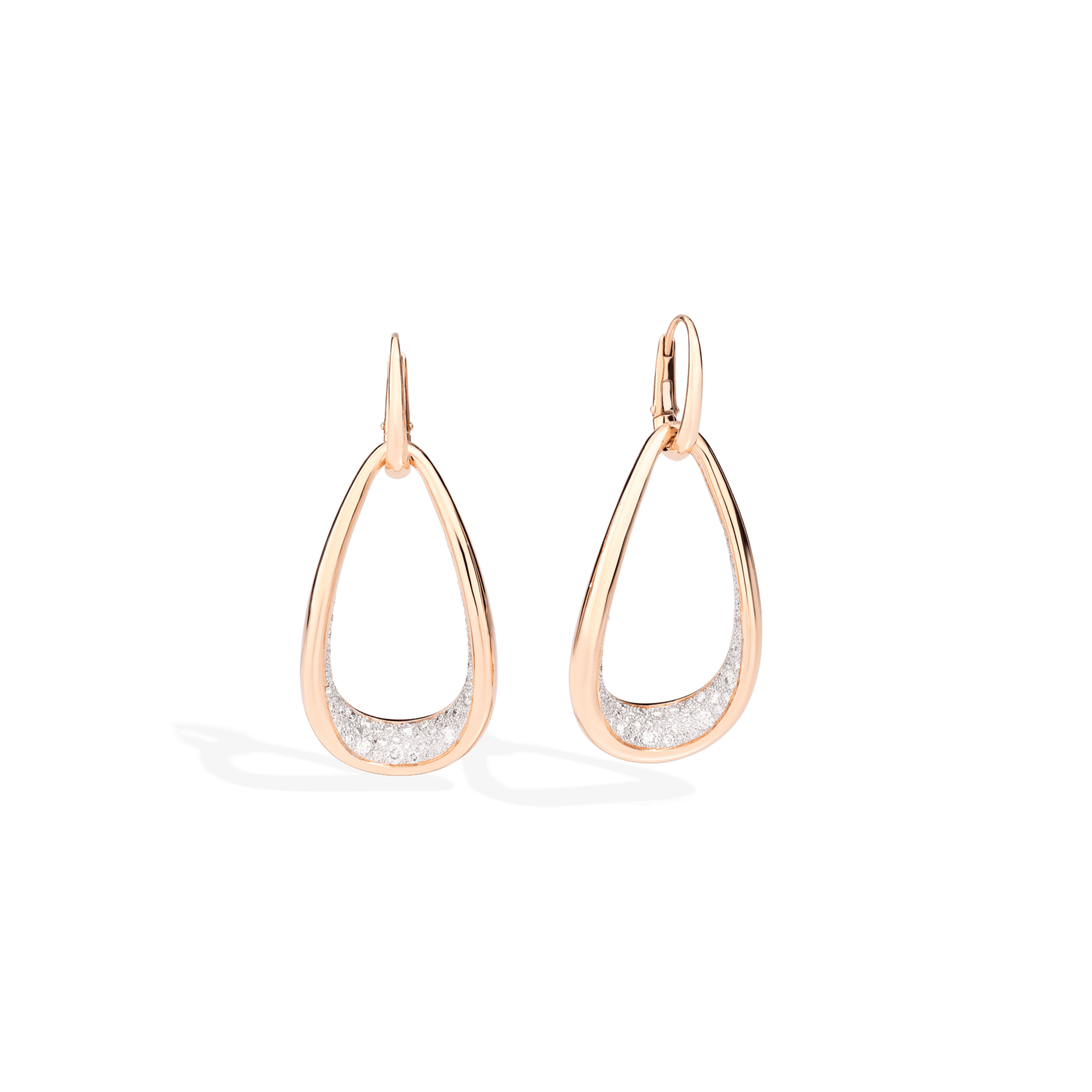 Fantina Rose Gold Diamond Earrings