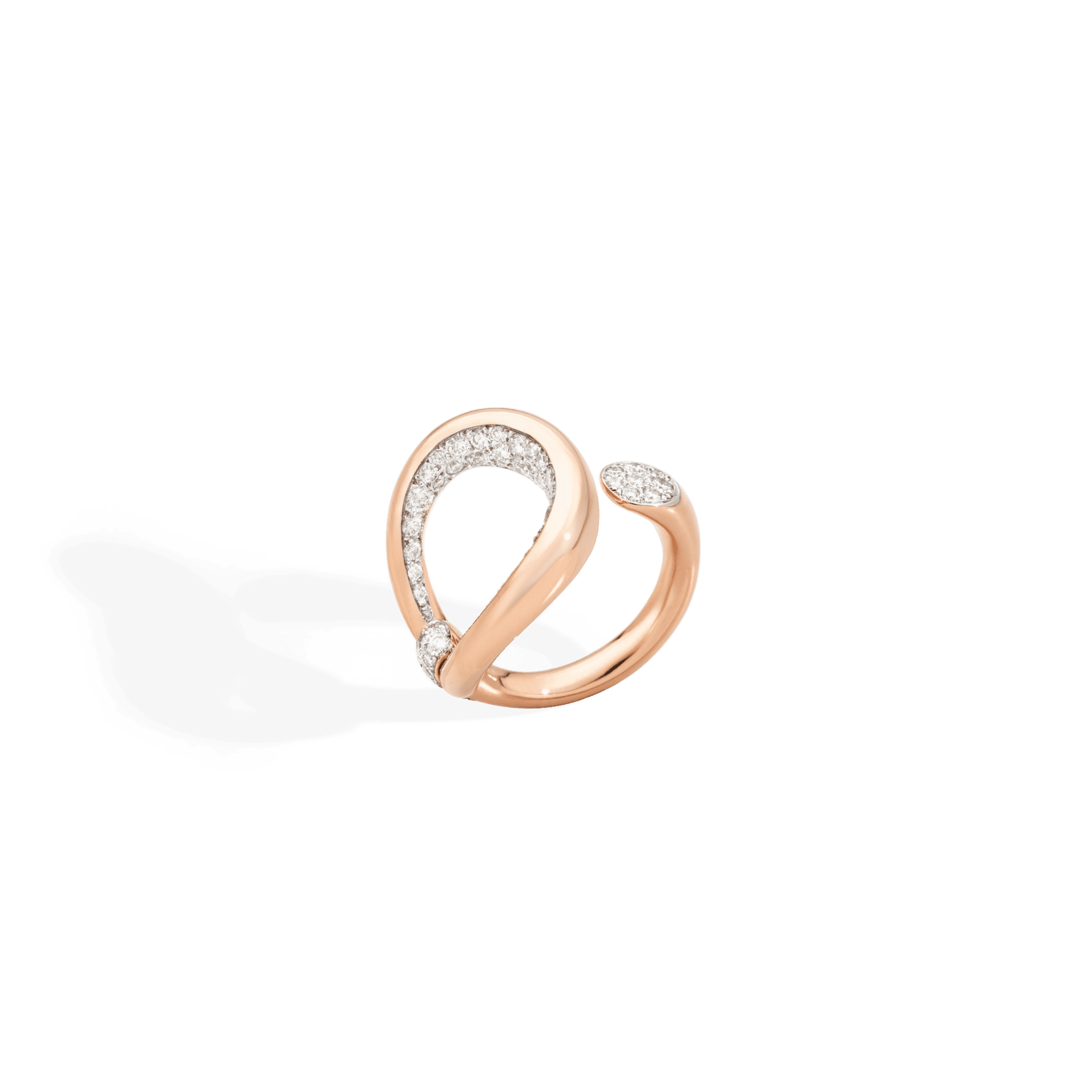 Fantina Rose Gold Diamond Ring Size 9