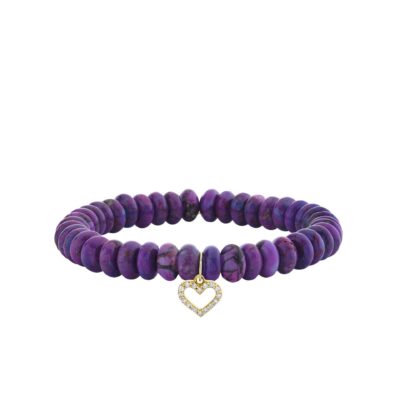 14Y Open Heart Bracelet