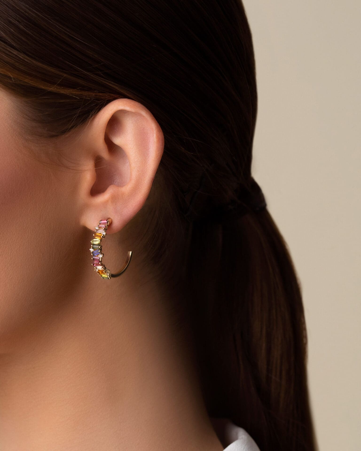 Amalfi Frenesia Rainbow Hoops - Image 3