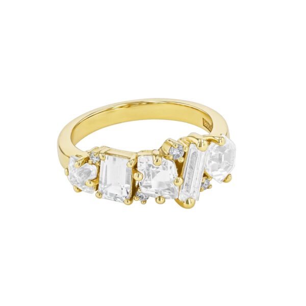 Nadima Blend White Topaz Ring - Image 2