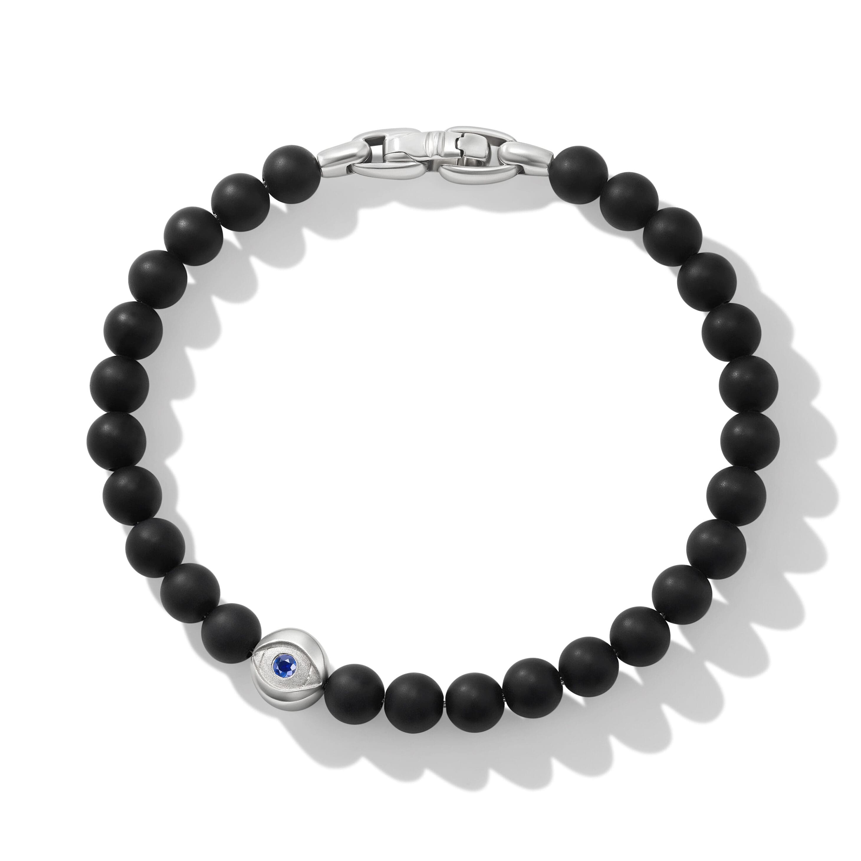 Sterling Silverbo Evil Eye Br M