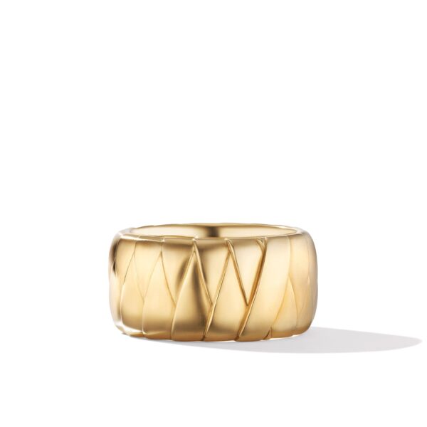 Cairo Wrap Band Ring in 18K Yellow Gold, 12mm