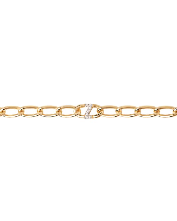 Letter Z Chain Bracelet