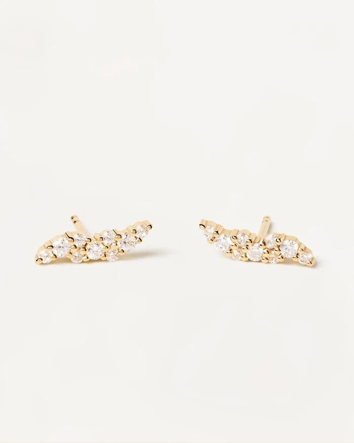 Diamonds and Gold Natura Earrings