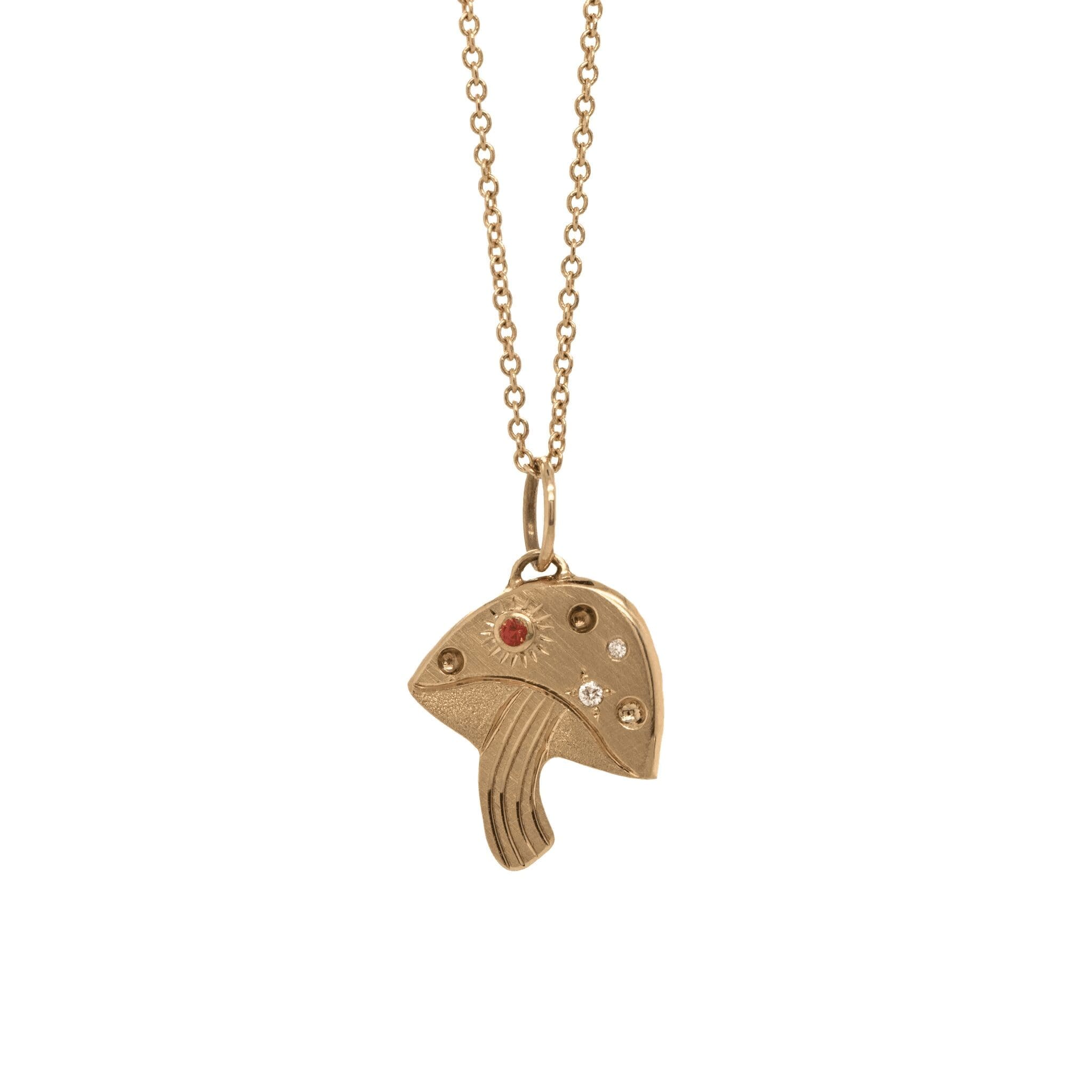 14Y Mush Pendant