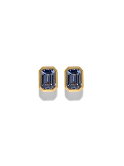 Rich Small Sapphire Studs