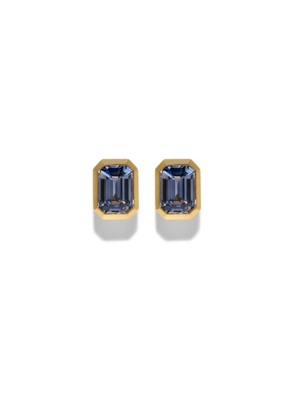 Rich Small Sapphire Studs