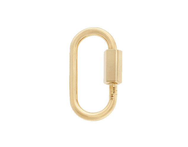 Marla Aaron 14K Yellow Gold Medium Lock