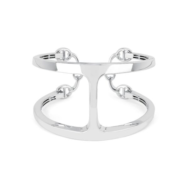 Sterling Silver Medium Phantom Cuff - Image 3