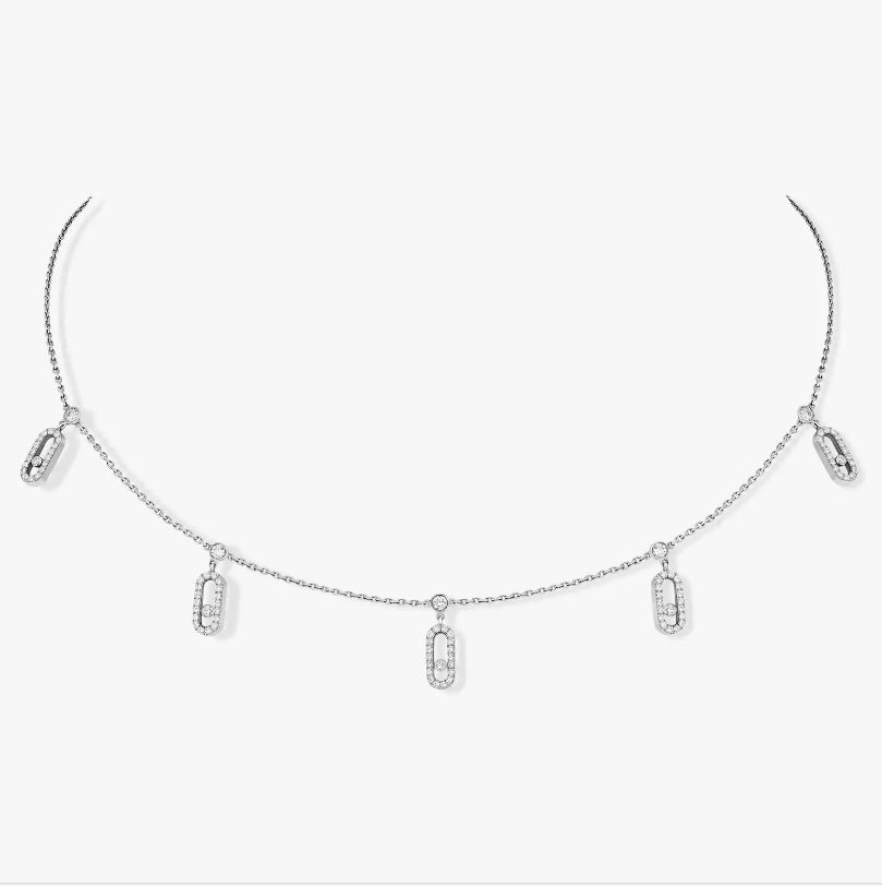 Move Uno Pavé Drop Pendant Choker