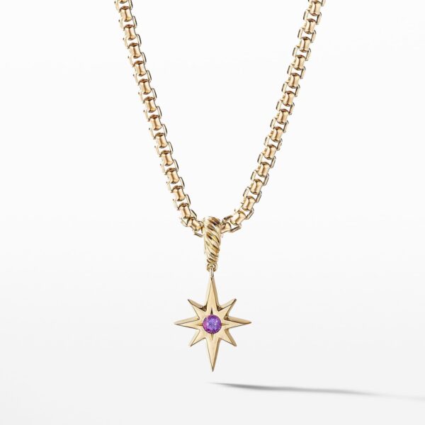 Sculpted Cable Square Locket in 18K Yellow Gold, 22.5mm