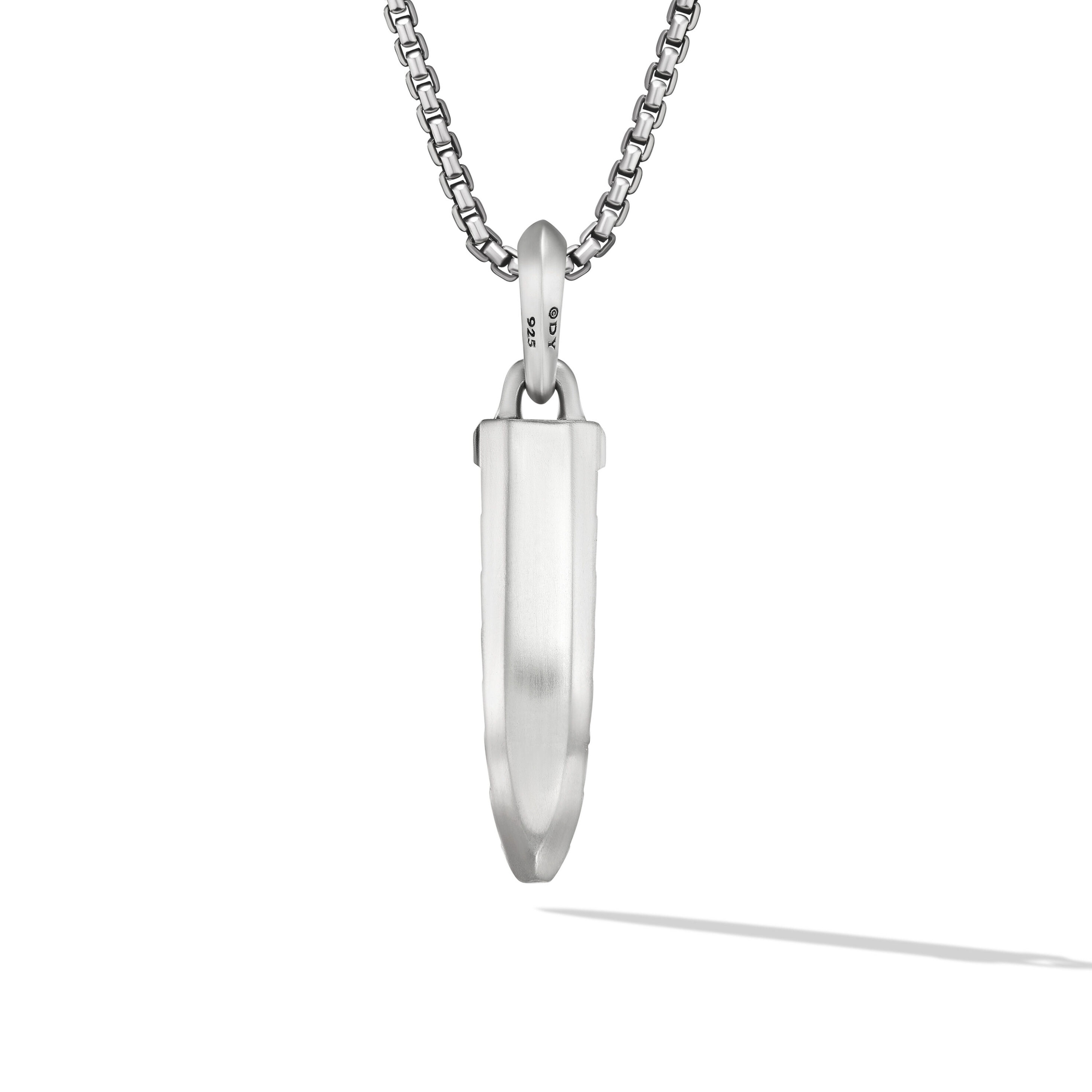 Empire Amulet with Full Pavé Black Diamonds