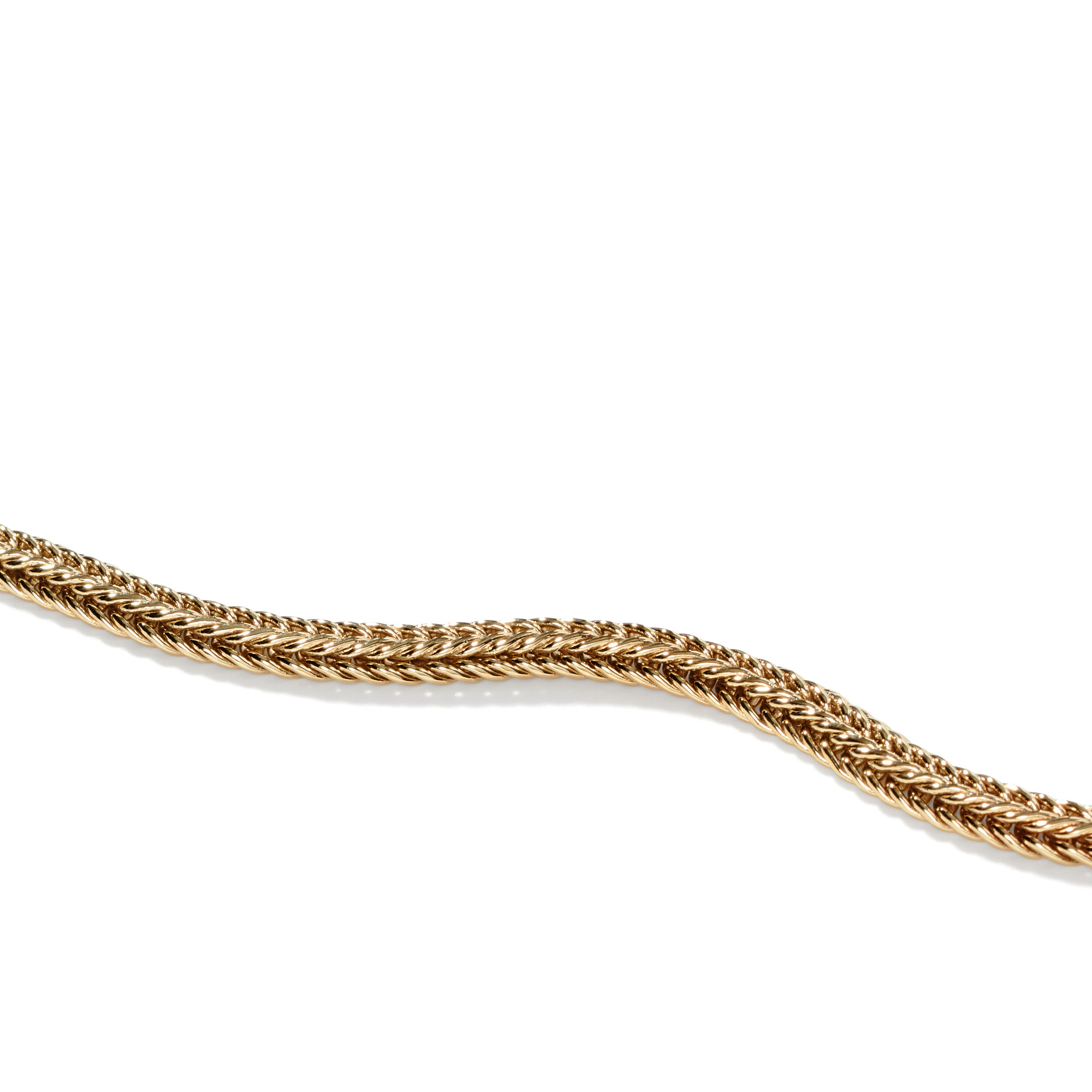 KamiKami Chain Bracelet, Gold, 6MM Size L