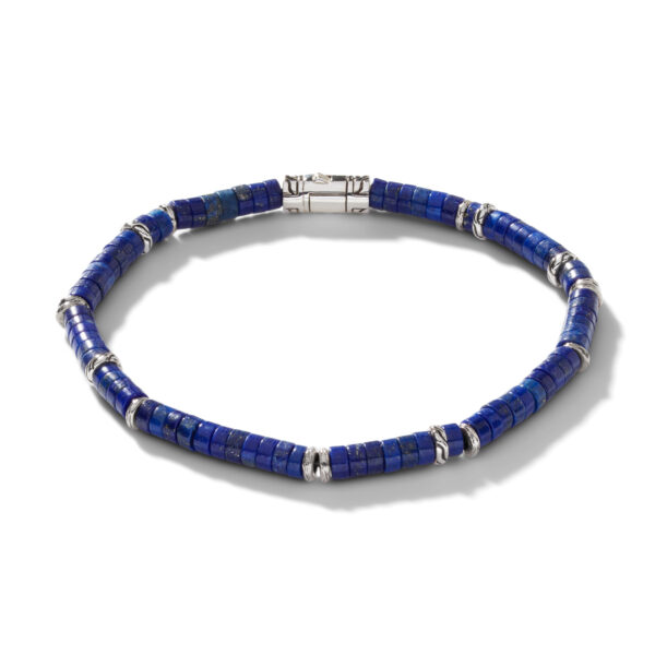 HeishiHeishi Bracelet, Sterling Silver, Hardstones Size S - Image 2