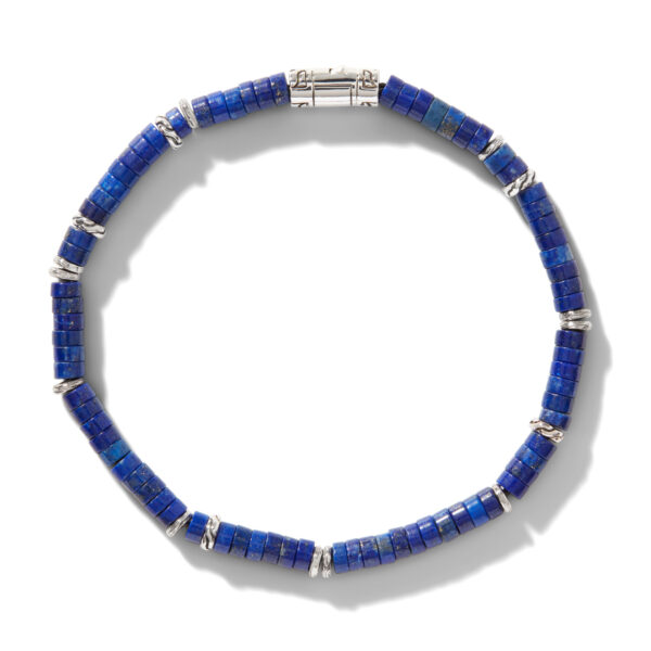 HeishiHeishi Bracelet, Sterling Silver, Hardstones Size S - Image 3