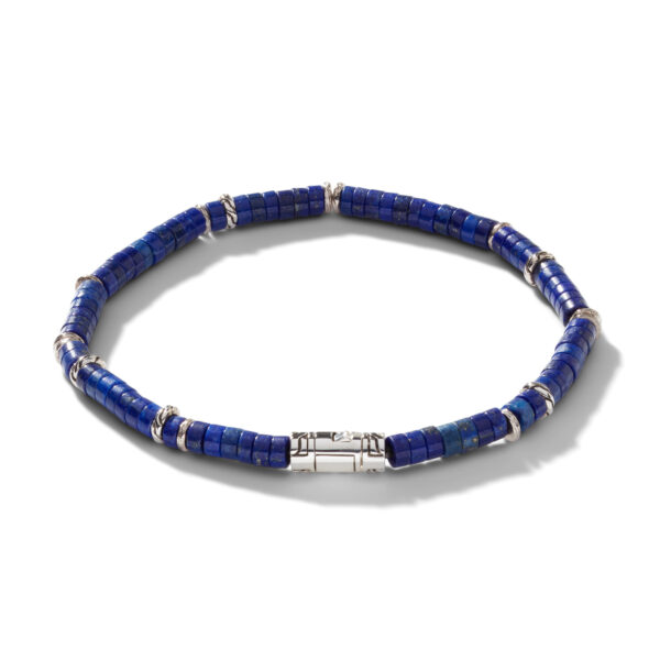 HeishiHeishi Bracelet, Sterling Silver, Hardstones Size S - Image 5