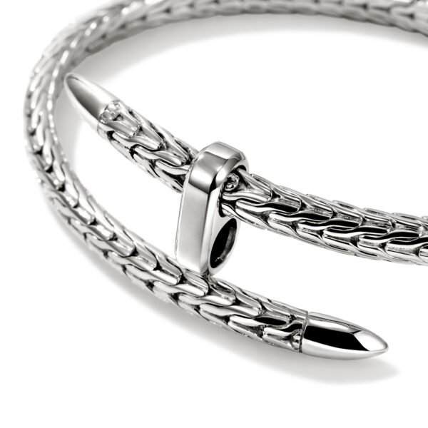 Spear Flex Cuff, Sterling Silver, Size XS - Image 4