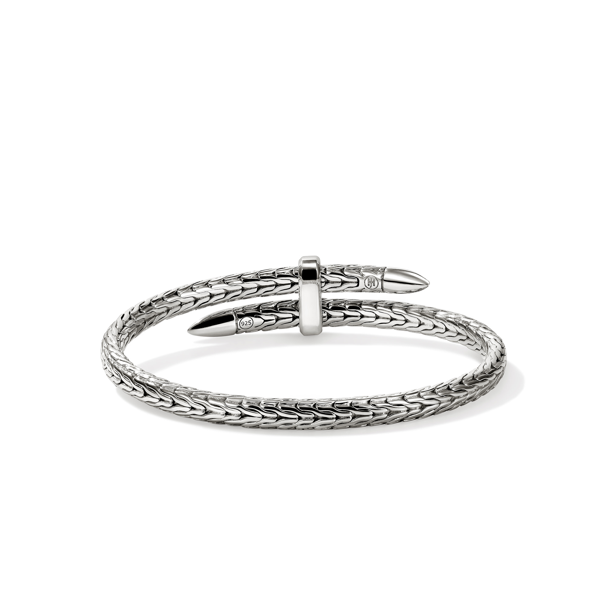 Spear Flex Cuff, Sterling Silver, Size XS