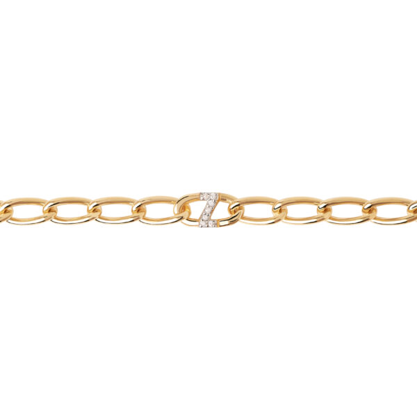 Letter Z Chain Bracelet - Image 2