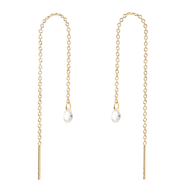 Waterfall drop Earrings - Image 3