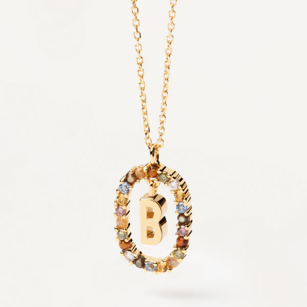 Letter B Necklace - Image 2