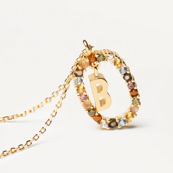 Letter B Necklace - Image 3