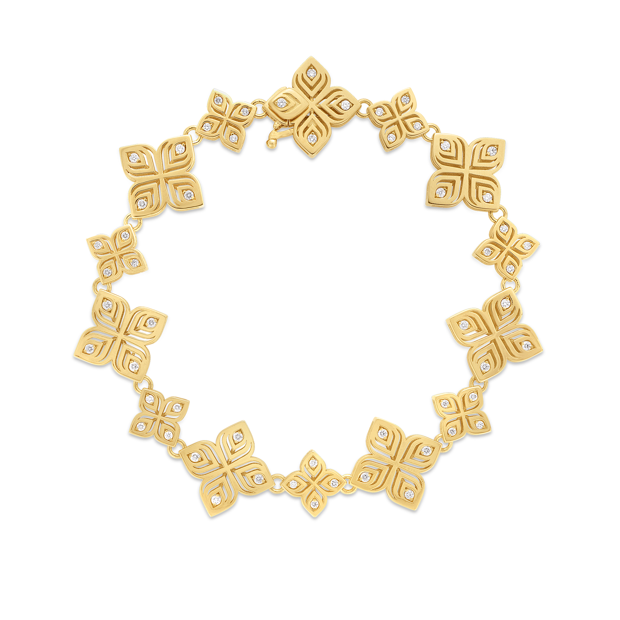 18YKG Arabesque Bracelet