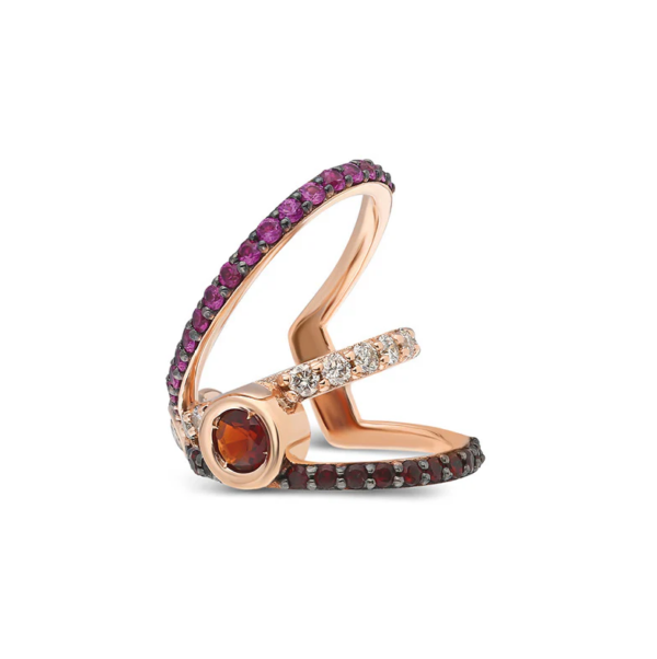¡Buenos Dias! XL Triple Ray "Amor" Ear Cuff