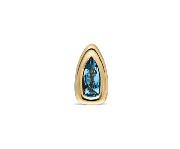 "Bana" Bead Pendant - Blue Topaz