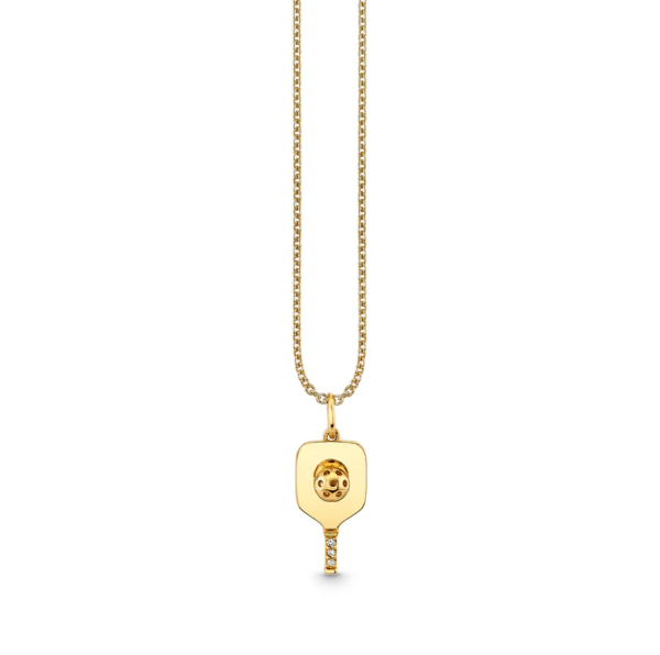 Pickleball Charm Necklace