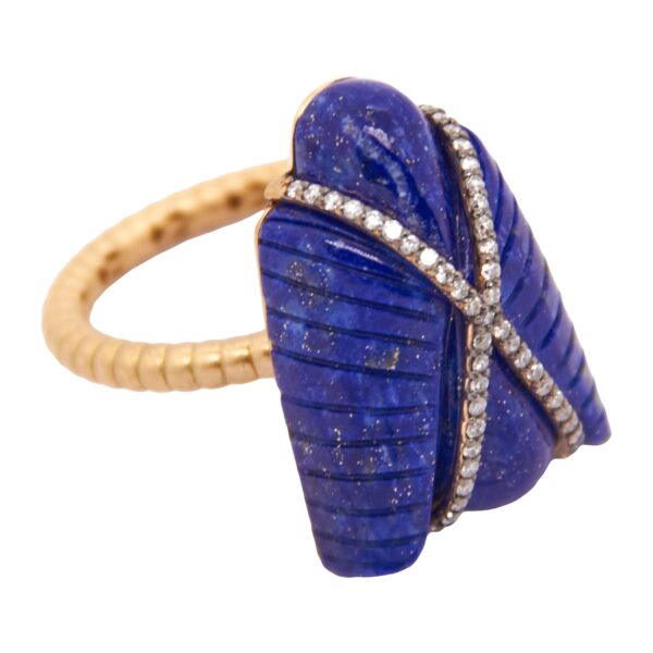 Egypt Fly Lapis Lazulli Ring