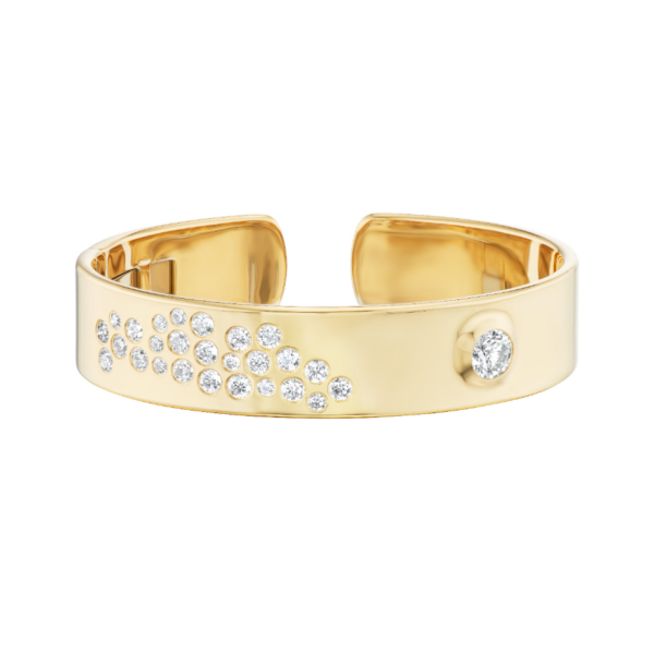 Diamond Handcuff Bracelet