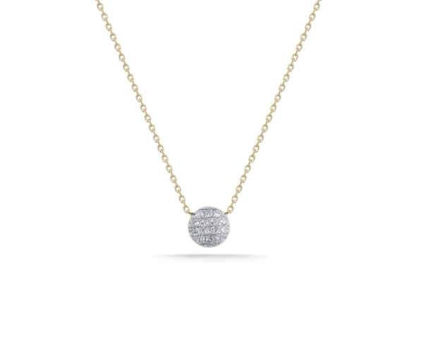 Lauren Joy Mini Disc Necklace 16'