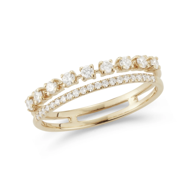 Ava Bea Double Row Ring size 7