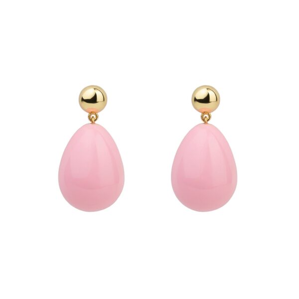 Mini YGP Light Pink Drop Earrings