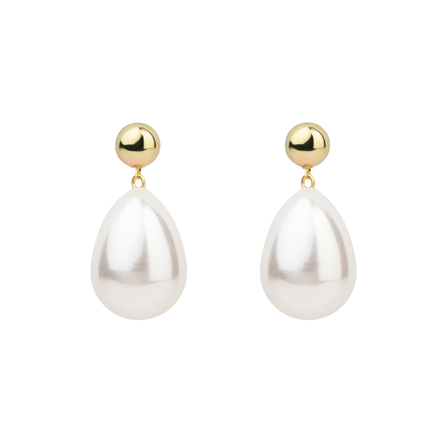 Mini YGPB Pearl Drop Earrings
