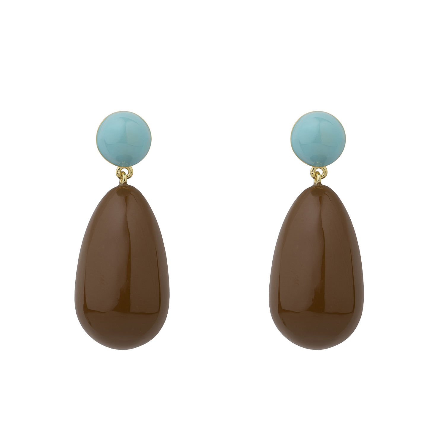 Large LIGHT AND Blend Drop Earrings