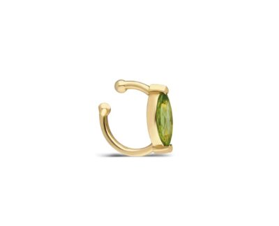 ´Sera“ Floating Marquise Ear Cuff - Peridot