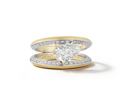 18KYG Selma Solitaire Ring SIZE 6.5
