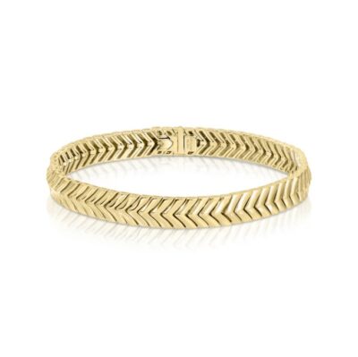18KYG ZIPPER BRACELET
