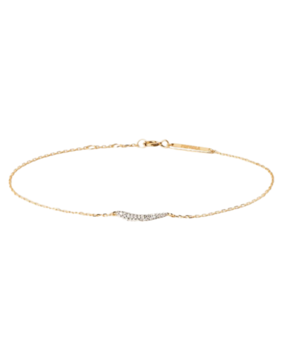 Diamonds and gold Nilo bracelet