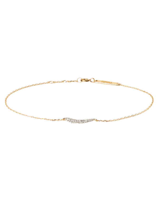 Diamonds and gold Nilo bracelet