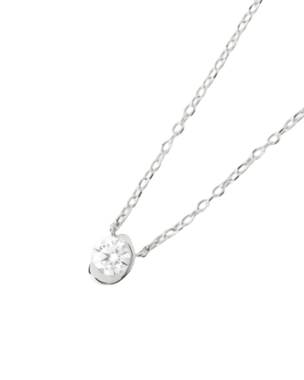 Diamonds and white gold Delia necklace