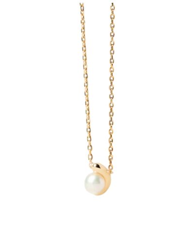 La perla solitary necklace