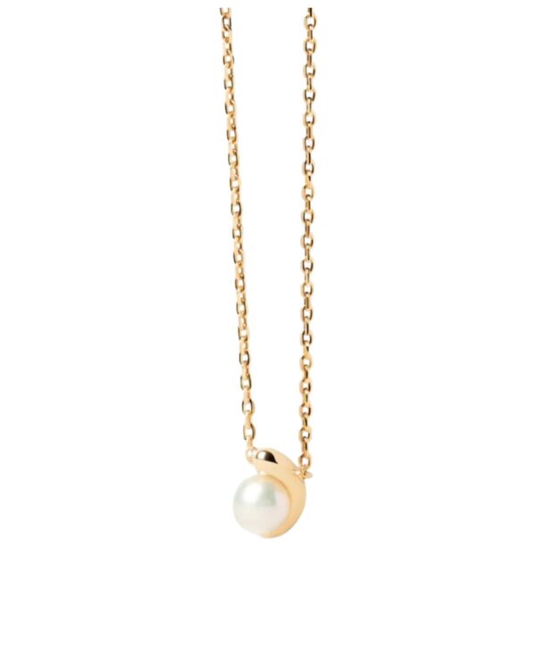 La perla solitary necklace