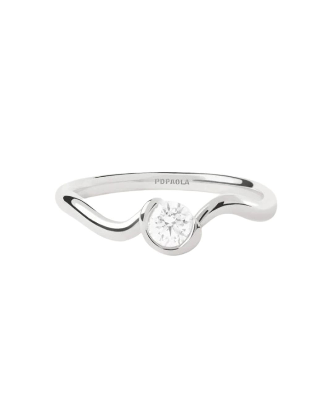 Diamonds and white gold Delia ring size
