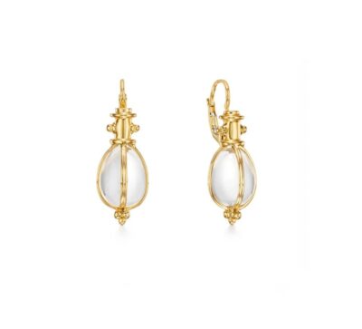 18K Classic Amulet Earrings